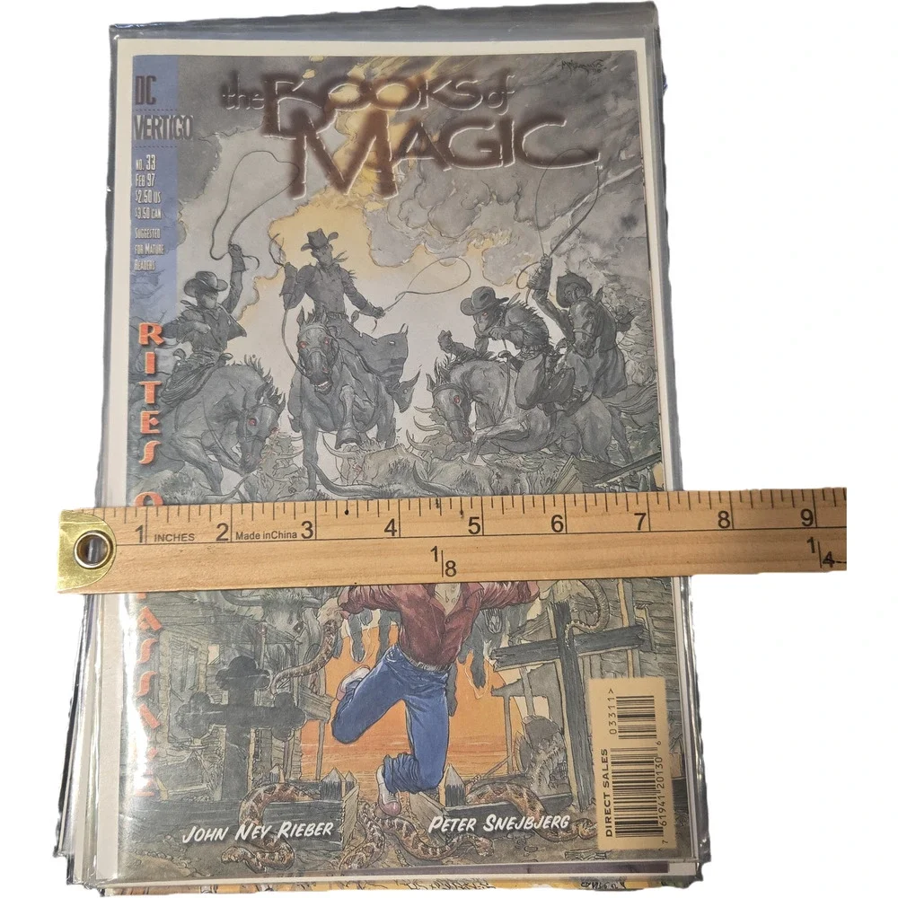 The Books of Magic Annual DC Vertigo 1994-97 39 Comics Rieber Snejbjerg Bundle
